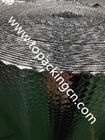 Aluminiumfolie-Doppeltes versah Länge der Folien-Luftpolsterfolie-Isolierungs-1.2m der Breiten-30m mit Seiten