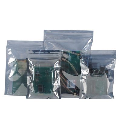 8x10 bewegen statisch geprüfte Taschen/transparente statische Antitaschen für elektronische Verpackung Schritt für Schritt fort